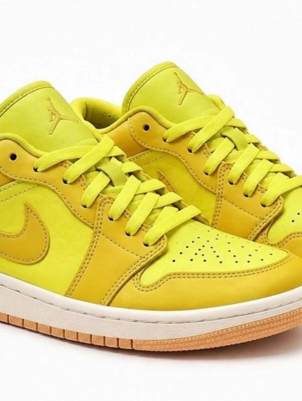 Jordan Air Jordan 1 Low "Yellow Strike" Yellow & White US 6.5